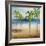 Ocean Palms I-Michael Marcon-Framed Premium Giclee Print