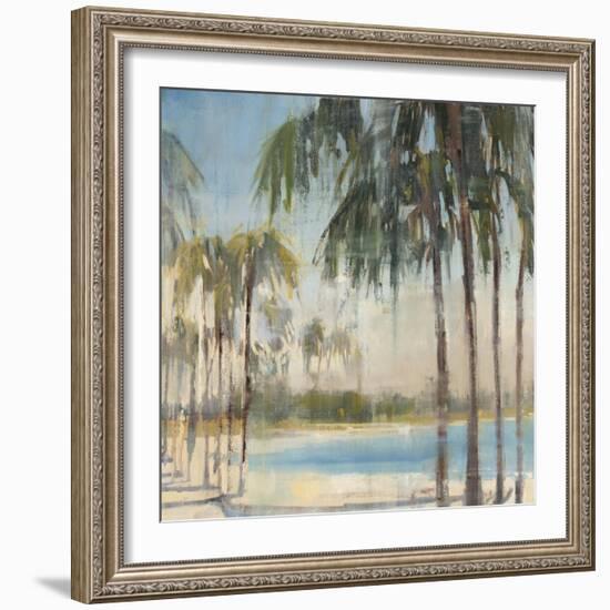 Ocean Palms IV-Joseph Cates-Framed Art Print