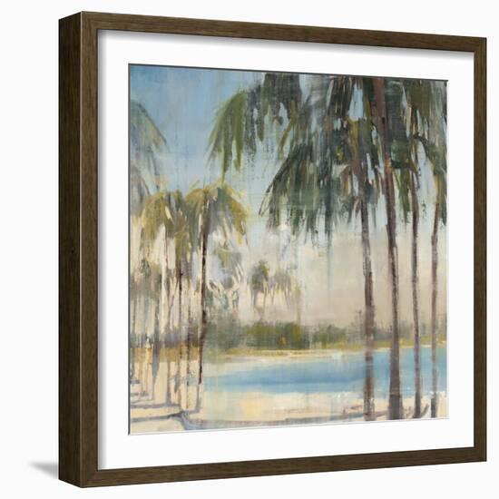 Ocean Palms IV-Joseph Cates-Framed Art Print