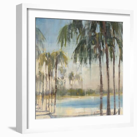 Ocean Palms IV-Joseph Cates-Framed Art Print