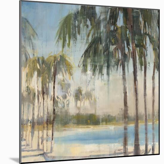 Ocean Palms IV-Joseph Cates-Mounted Art Print