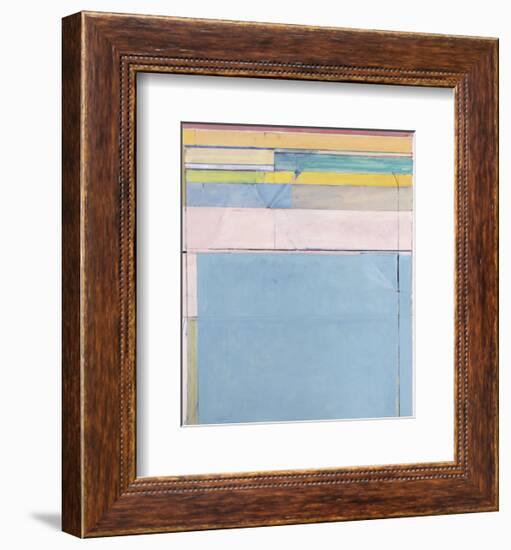 Ocean Park 116, 1979-Richard Diebenkorn-Framed Art Print