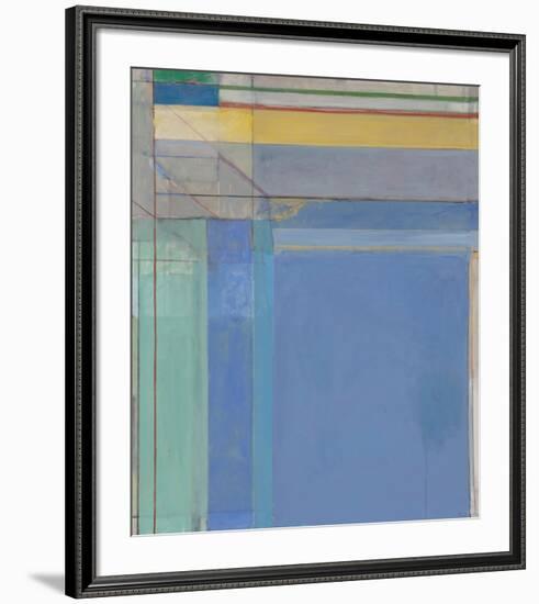 Ocean Park #79, 1975-Richard Diebenkorn-Framed Art Print