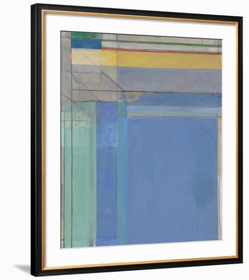 Ocean Park #79, 1975-Richard Diebenkorn-Framed Art Print