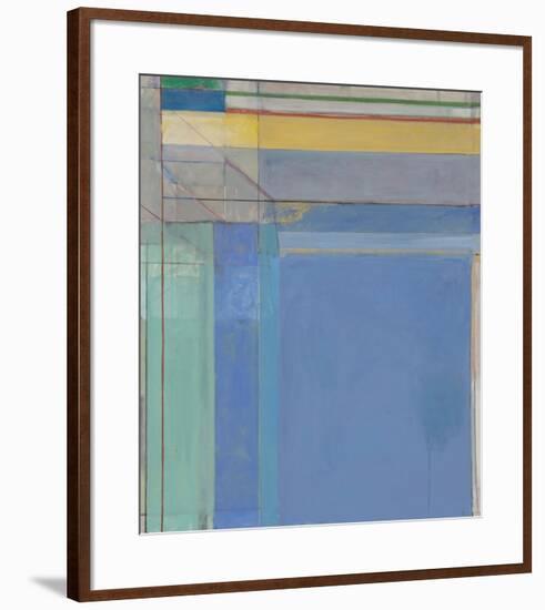 Ocean Park #79, 1975-Richard Diebenkorn-Framed Art Print