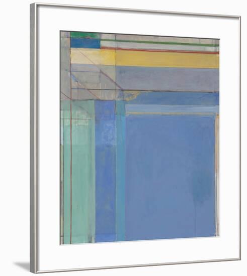 Ocean Park #79, 1975-Richard Diebenkorn-Framed Art Print