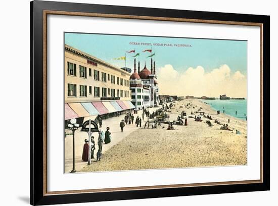 Ocean Park Beach, California-null-Framed Art Print