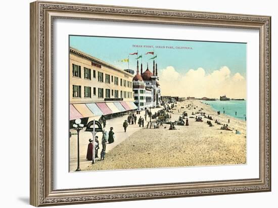 Ocean Park Beach, California-null-Framed Art Print