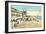 Ocean Park Beach, California-null-Framed Art Print