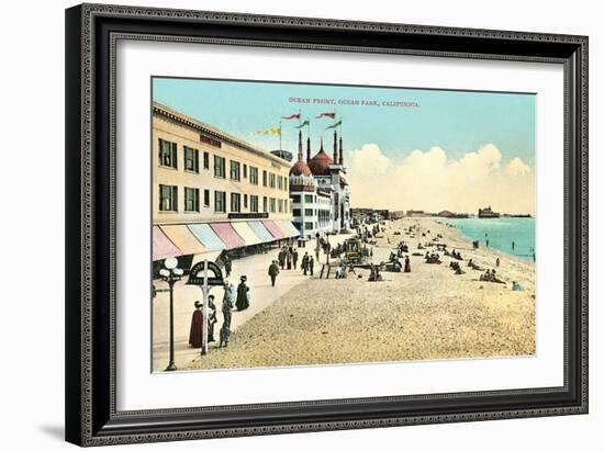 Ocean Park Beach, California-null-Framed Art Print