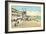 Ocean Park Beach, California-null-Framed Art Print