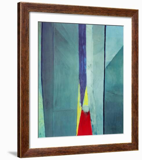 Ocean Park No. 10, c.1968-Richard Diebenkorn-Framed Art Print