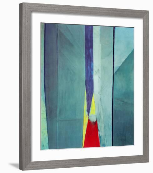 Ocean Park No. 10, c.1968-Richard Diebenkorn-Framed Art Print