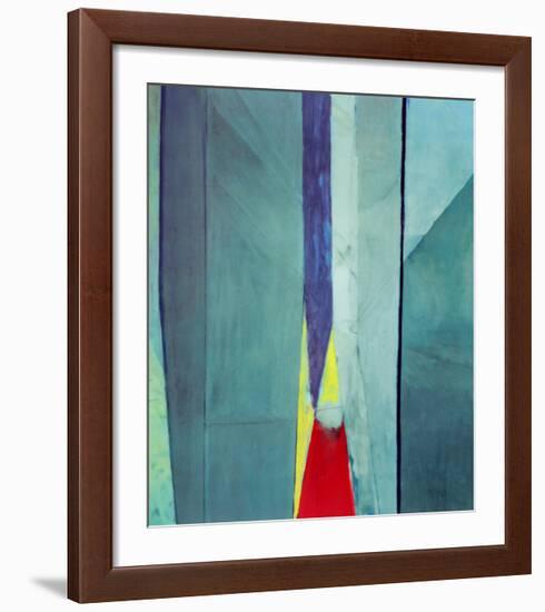 Ocean Park No. 10, c.1968-Richard Diebenkorn-Framed Art Print