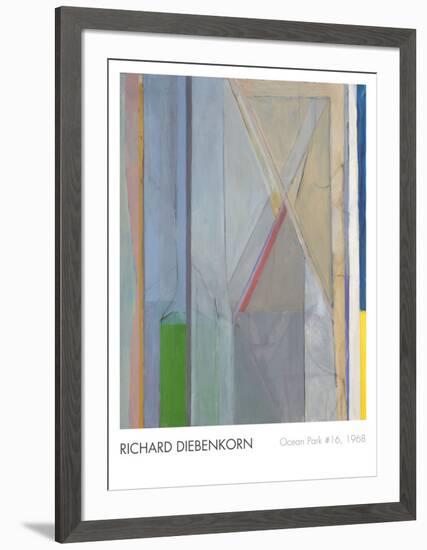 Ocean Park No. 16, 1968-Richard Diebenkorn-Framed Art Print