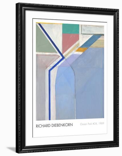 Ocean Park No. 24, 1969-Richard Diebenkorn-Framed Art Print