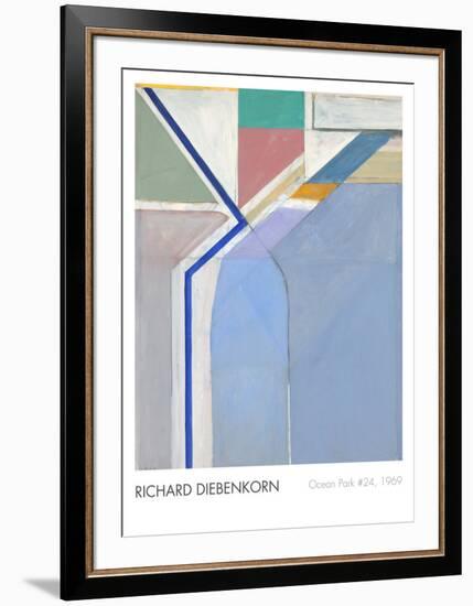 Ocean Park No. 24, 1969-Richard Diebenkorn-Framed Art Print