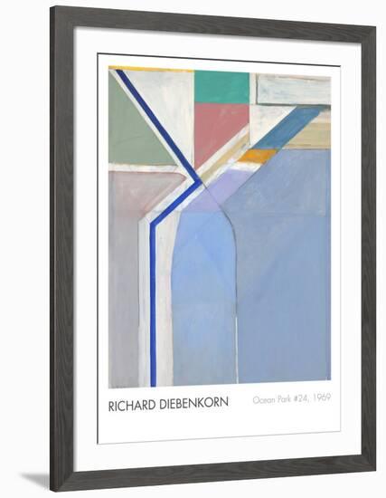 Ocean Park No. 24, 1969-Richard Diebenkorn-Framed Art Print