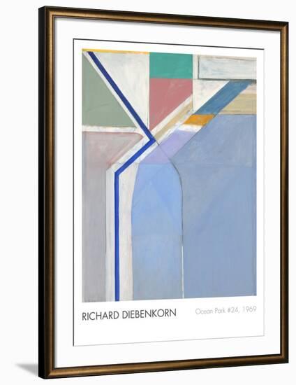 Ocean Park No. 24, 1969-Richard Diebenkorn-Framed Art Print