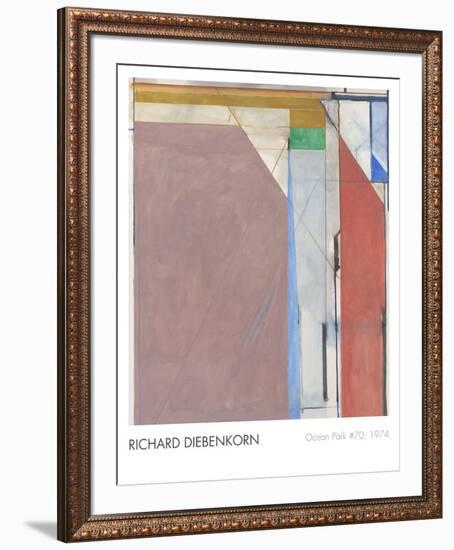 Ocean Park No. 70, 1974-Richard Diebenkorn-Framed Art Print