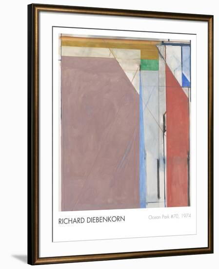 Ocean Park No. 70, 1974-Richard Diebenkorn-Framed Art Print