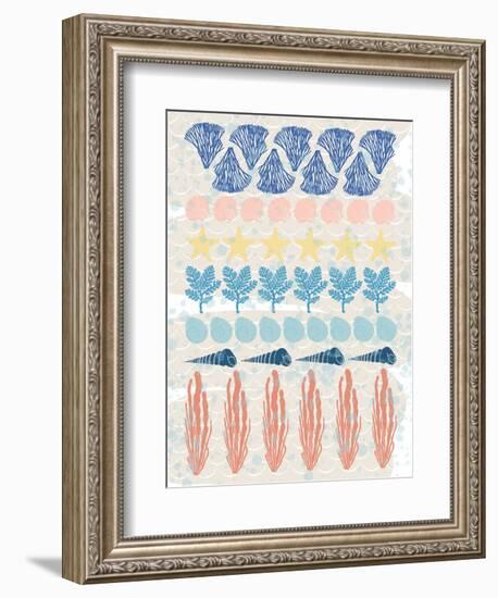 Ocean Pattern-Melody Hogan-Framed Art Print