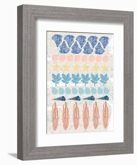 Ocean Pattern-Melody Hogan-Framed Art Print