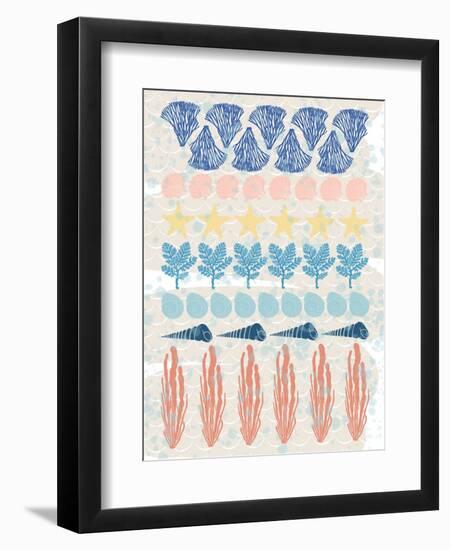 Ocean Pattern-Melody Hogan-Framed Art Print