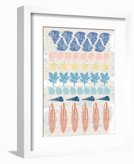 Ocean Pattern-Melody Hogan-Framed Art Print