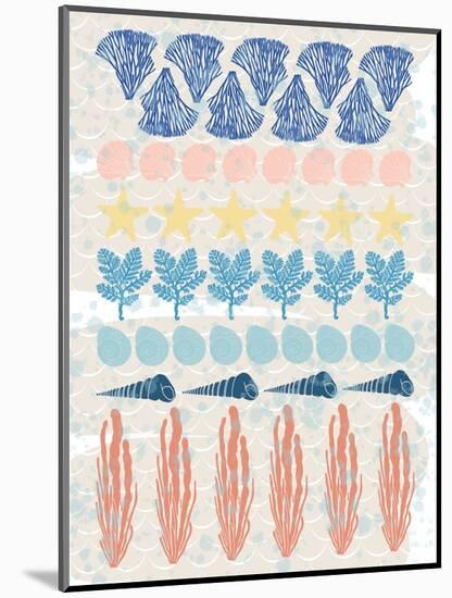 Ocean Pattern-Melody Hogan-Mounted Art Print