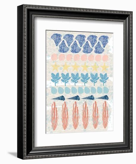 Ocean Pattern-Melody Hogan-Framed Art Print