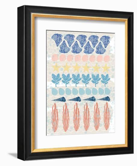 Ocean Pattern-Melody Hogan-Framed Art Print