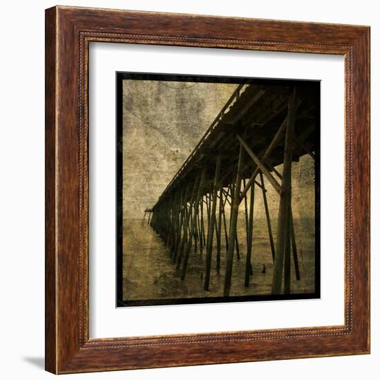 Ocean Pier No. 1-John Golden-Framed Art Print