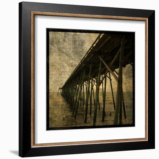 Ocean Pier No. 1-John Golden-Framed Art Print