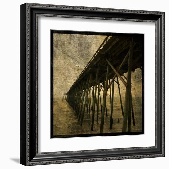 Ocean Pier No. 1-John Golden-Framed Art Print