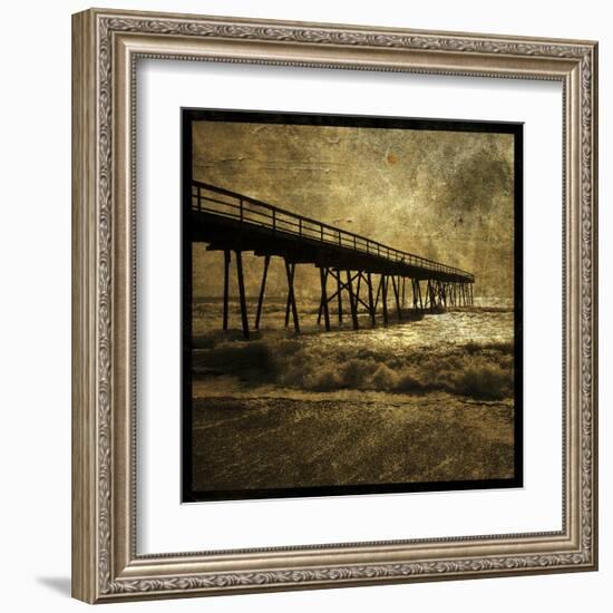 Ocean Pier No. 3-John Golden-Framed Art Print
