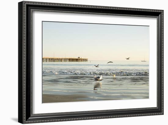 Ocean Pier-Karyn Millet-Framed Photographic Print