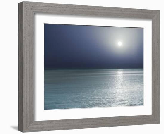 Ocean Reflection 4, 2024-Alex Hanson-Framed Art Print