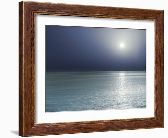 Ocean Reflection 4, 2024-Alex Hanson-Framed Art Print