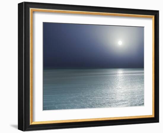 Ocean Reflection 4, 2024-Alex Hanson-Framed Art Print