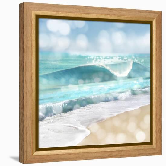 Ocean Reflections I-Kate Carrigan-Framed Stretched Canvas