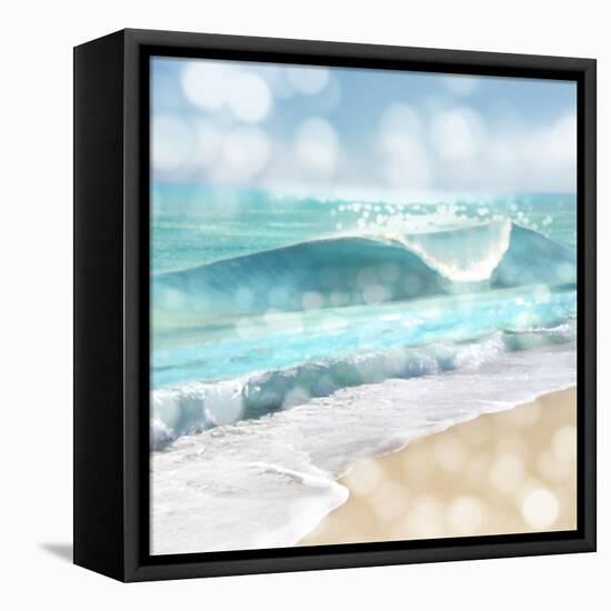 Ocean Reflections I-Kate Carrigan-Framed Stretched Canvas