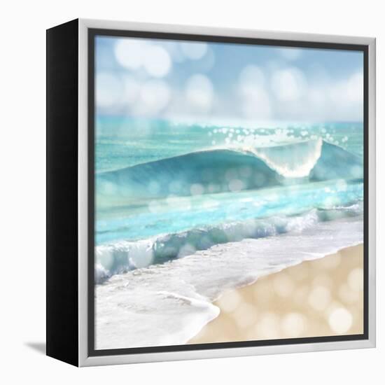 Ocean Reflections I-Kate Carrigan-Framed Stretched Canvas