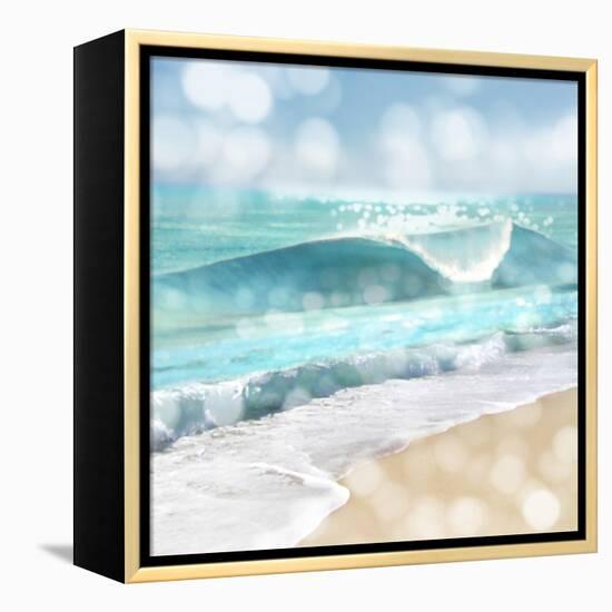 Ocean Reflections I-Kate Carrigan-Framed Stretched Canvas