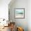 Ocean Reflections II-Kate Carrigan-Framed Premium Giclee Print displayed on a wall