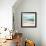 Ocean Reflections II-Kate Carrigan-Framed Premium Giclee Print displayed on a wall