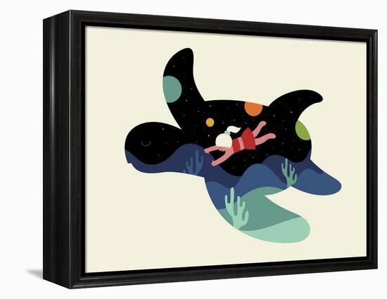 Ocean Roaming-Andy Westface-Framed Premier Image Canvas