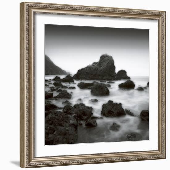 Ocean Rocks Muir Beach-Jamie Cook-Framed Giclee Print