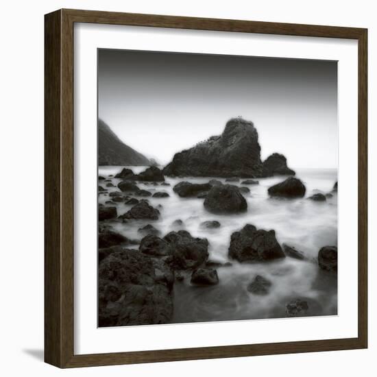 Ocean Rocks Muir Beach-Jamie Cook-Framed Giclee Print