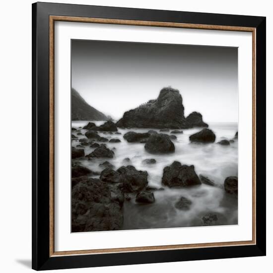 Ocean Rocks Muir Beach-Jamie Cook-Framed Giclee Print